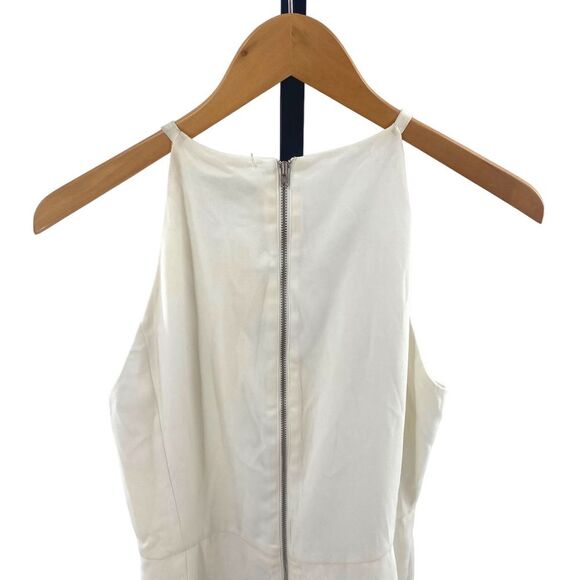 French Connection‎ Size 8 New Moon Beaded White Mini Dress Lined NWT - Picture 7 of 13